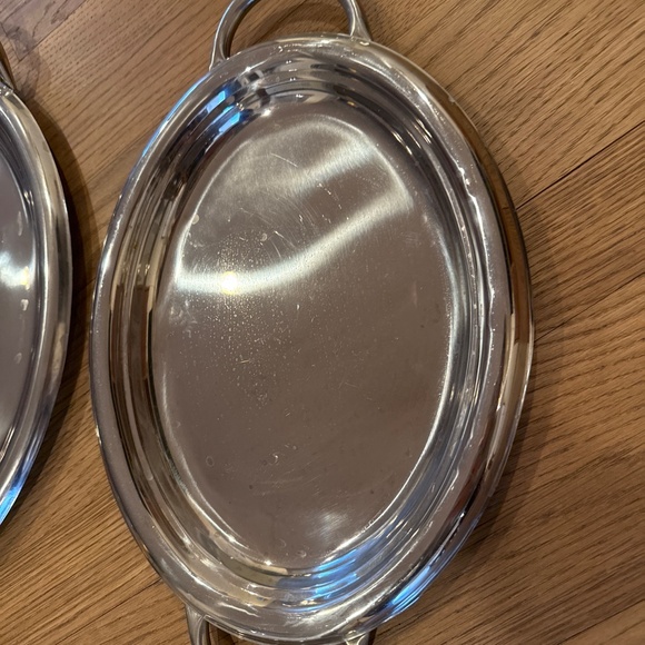 Set of 3 stainless steel trays - Picture 4 of 5